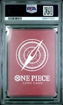 2025 ONE PIECE PROMOS PSA MAGAZINE EXCLUSIVE #001 SHANKS PSA 10 - Image 2