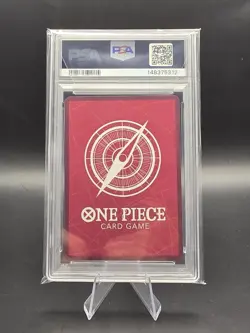 2025 ONE PIECE PROMOS PSA MAGAZINE EXCLUSIVE #001 SHANKS PSA 10 - Image 2