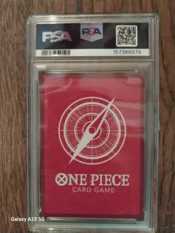 2025 ONE PIECE PROMOS PSA MAGAZINE EXCLUSIVE #001 SHANKS PSA 10 - Image 3