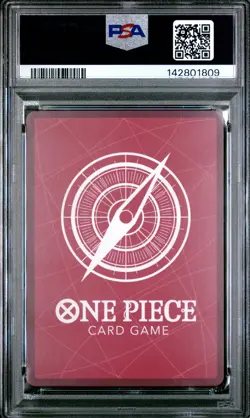 2025 ONE PIECE PROMOS PSA MAGAZINE EXCLUSIVE #001 SHANKS PSA 10 - Image 2