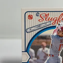 2019 Panini Leather & Lumber Shohei Ohtani Slugfest insert card #SF14-NM - Image 2