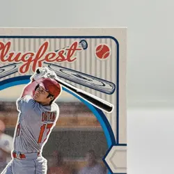 2019 Panini Leather & Lumber Shohei Ohtani Slugfest insert card #SF14-NM - Image 3