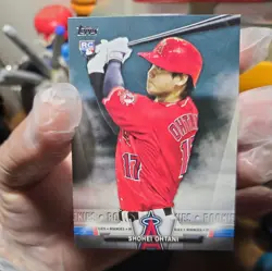 SHOHEI OHTANI 2018 Topps Rookies ANGELS BASEBALL ROOKIE CARD Japan Star RC LE! - Image 5