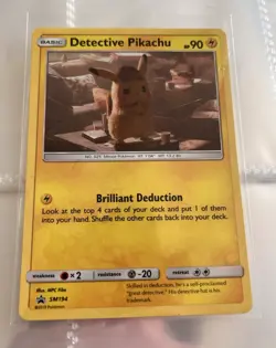 The Pokemon Company Detective Pikachu SM194 SM Promos Promo EN 2019 Basic 90HP - Image 1
