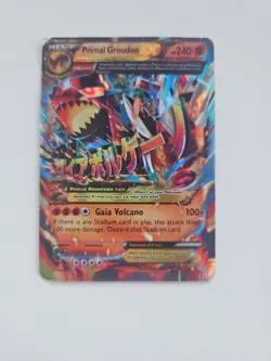 Nm! Primal Groudon EX Holo Card OMEGA 86/160 XY Primal Clash Series - Image 1