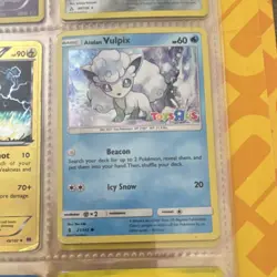 Pokemon TCG Sun & Moon Promo Card Lot x4 – Alolan Vulpix Toys R Us (2017) - Image 1