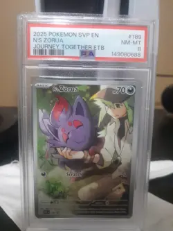 N's Zorua 189 Sv: Scarlet & Violet Promo Cards Holo - Image 1