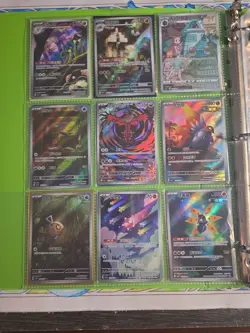 180 Pokemon Card Lot V VMAX EX Full Art Holo Rare GX SR Binder Collection - Image 2