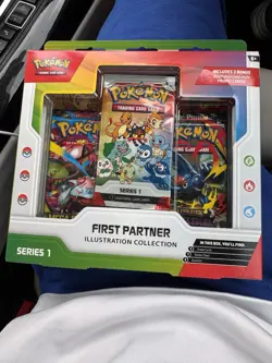 Pokemon TCG First Partner Illustration Collection Series 1 Box Sealed - Image 1