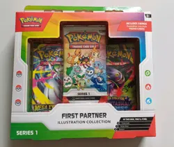 Pokemon TCG First Partner Illustration Collection Box Series 1 New & Sealed - Image 1