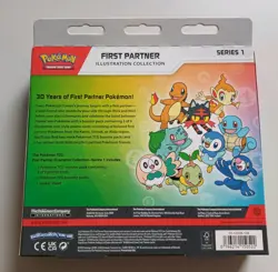 Pokemon TCG First Partner Illustration Collection Box Series 1 New & Sealed - Image 2
