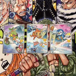 First Partner Illustration Collection Series 1 Gen 4 Sinnoh Starters Pokemon TCG - Image 1