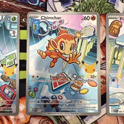 First Partner Illustration Collection Series 1 Gen 4 Sinnoh Starters Pokemon TCG - Image 3