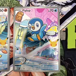 First Partner Illustration Collection Series 1 Gen 4 Sinnoh Starters Pokemon TCG - Image 4