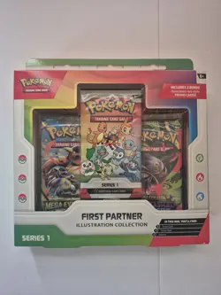 Pokemon First Partner Illustration Collection Series 1 Factory Sealed TCG - Image 1