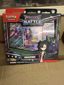 Pokemon Rival Battle Deck Marnie Morpeko Illustration Rare, Destined Rivals - Image 1