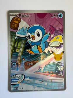 Pokemon TCG First Partner Illustration Collection Series 1 - Sinnoh GEN4 Set - Image 4
