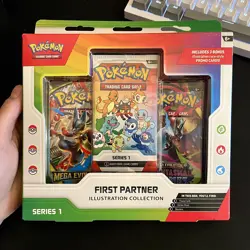 Pokemon TCG: First Partner Illustration Collection Series 1 Brand New Sealed - Image 1