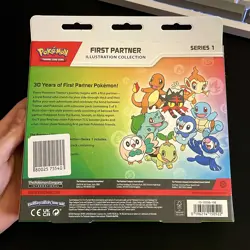 Pokemon TCG: First Partner Illustration Collection Series 1 Brand New Sealed - Image 2