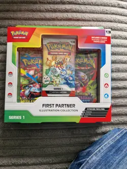 Pokemon TCG First Partner Illustration Collection - Series 1 - Sealed - Image 1