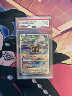 PSA 9 MINT Darkrai VStar GG50/GG70 Pokemon TCG Crown Zenith Full Art - Image 1