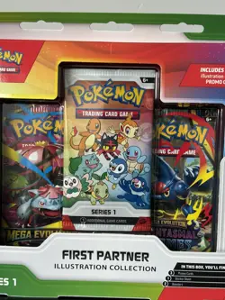 Pokemon TCG: First Partner Illustration Collection Series 1 Brand New Sealed - Image 1