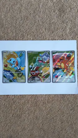 Pokemon TCG First Partner Illustration Collection Series 1 Kanto GEN 1 Set - Image 1