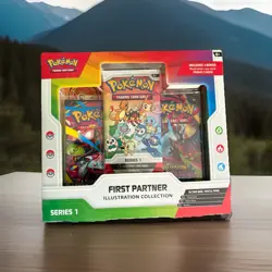 🔥 Pokemon TCG First Partner Illustration Collection Series 1 Lot of 5 Sealed - Image 1