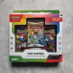Pokemon TCG First Partner Illustration Collection Series 1 Promo *NEW & SEALED* - Image 1