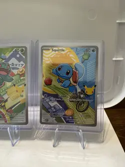 Pokemon TCG First Partner Illustration Collection Series 1 Kanto GEN 1 Starters - Image 2