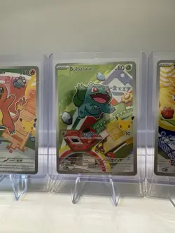 Pokemon TCG First Partner Illustration Collection Series 1 Kanto GEN 1 Starters - Image 3