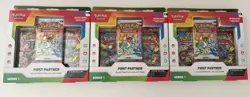 Pokemon TCG First Partner Illustration Collection Series 1 New & Sealed x3 - Image 1