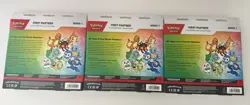 Pokemon TCG First Partner Illustration Collection Series 1 New & Sealed x3 - Image 2