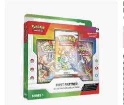 ✨Pokemon TCG - First Partner Illustration Collection Series 1 one NEW SEALED✨ - Image 1