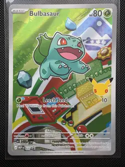 Pokemon TCG First Partner Illustration Collection Series 1 Kanto Starter Cards - Image 2