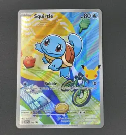 Pokemon TCG Squirtle MEP 039 First Partner Illustration Collection Series 1 NM/M - Image 1