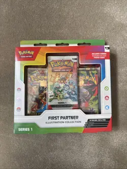 Pokemon TCG First Partner Illustration Collection Series 1 Brand New Sealed - Image 1