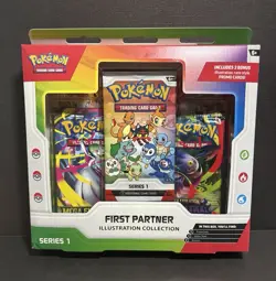 Pokemon TCG First Partner Illustration Collection Series 1 Promo Box 2026 ENG - Image 1