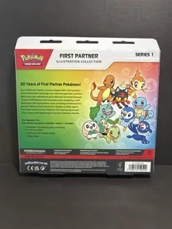 Pokemon TCG First Partner Illustration Collection Series 1 Promo Box 2026 ENG - Image 2