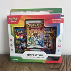 Pokemon TCG First Partner Illustration Collection Series 1 Promo Box 2021 (3) - Image 1