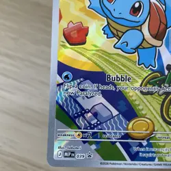Pokemon TCG Squirtle MEP 039 First Partner Illustration Collection Series 1 NM/M - Image 5