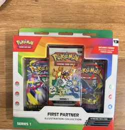 Pokemon TCG First Partner Illustration Collection Series 1 Sealed Brand New - Image 1