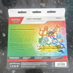 Pokemon TCG First Partner Illustration Collection Series 1 Box Promo Booster - Image 2