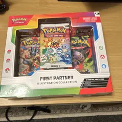 Pokemon TCG First Partner Illustration Collection Series 1 Box Promo - Image 1