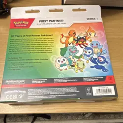Pokemon TCG First Partner Illustration Collection Series 1 Box Promo - Image 2