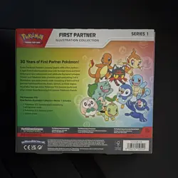 Pokemon TCG First Partner Illustration Collection Series 1 Promo Box - Image 2