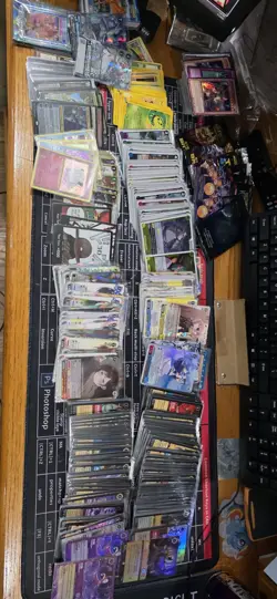Mixed TCG Collector/Resale Lot 775 Cards Mostly Rares Pokemon Lorcana, OP, Weiss - Image 1