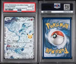 Pokemon Celebrations Classic Collection Reshiram Full Art Holo #113/114 PSA 10 - Image 3