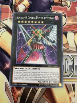 Number 40: Gimmick Puppet of Strings LED5-EN043 Common 1st Edition NM Yugioh - Image 1