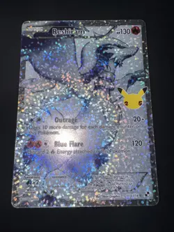 Reshiram 113/114 Celebrations: Classic Collection Holo-Foil Ultra Rare Pokemon - Image 2